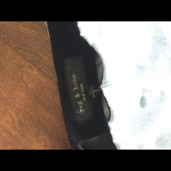 Rag & Bone Blue White washed Denim Leggings - Picture 4 of 9